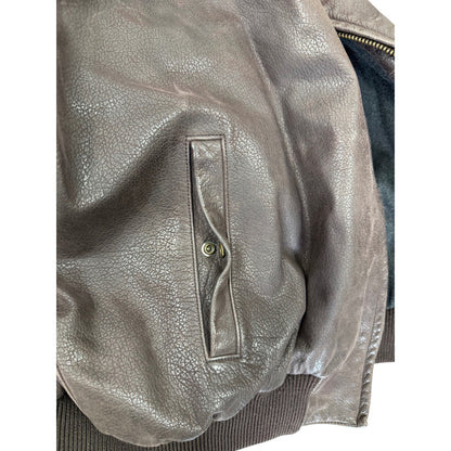 Armani Leather Jacket (M)