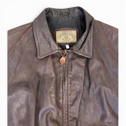 Armani Leather Jacket (M)