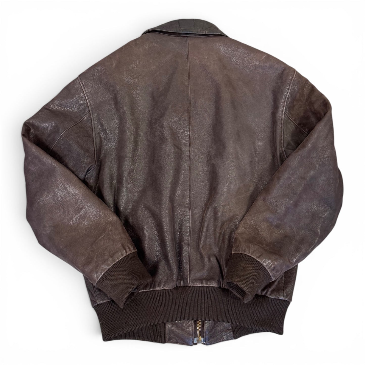 Armani Leather Jacket (M)