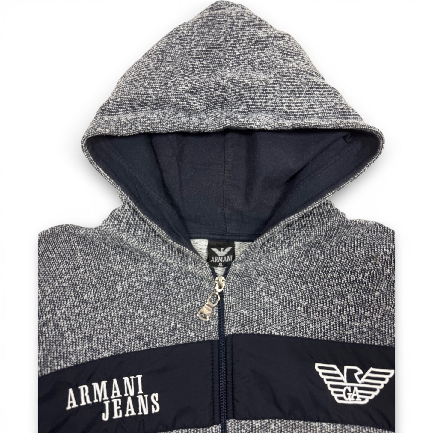 Armani Jeans Zip Hoodie (XL)